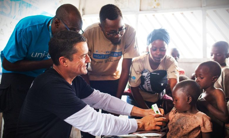 The Hollywood actor drew international attention to the dire crisis of child malnutrition by traveling to DR Congo.