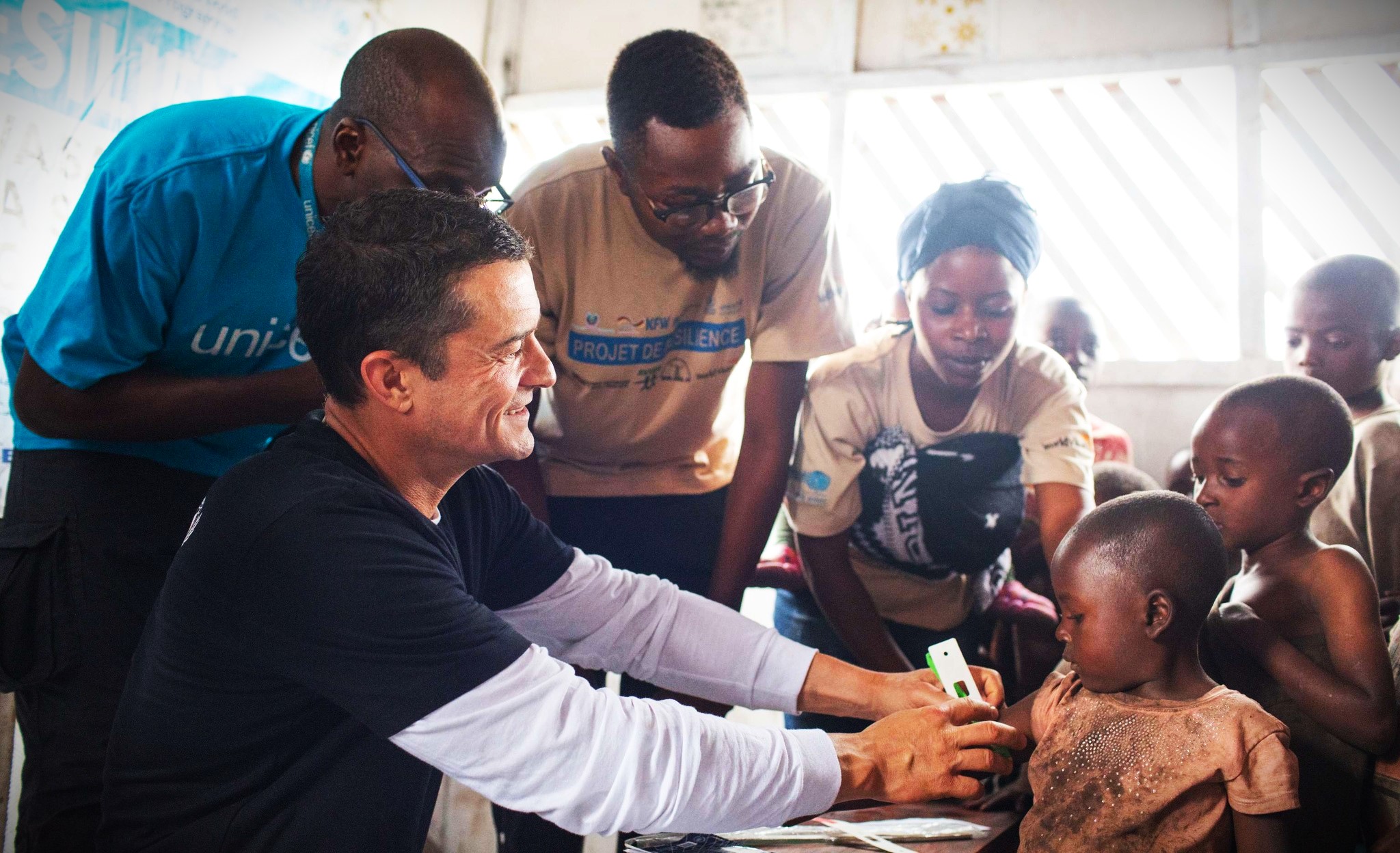 The Hollywood actor drew international attention to the dire crisis of child malnutrition by traveling to DR Congo.