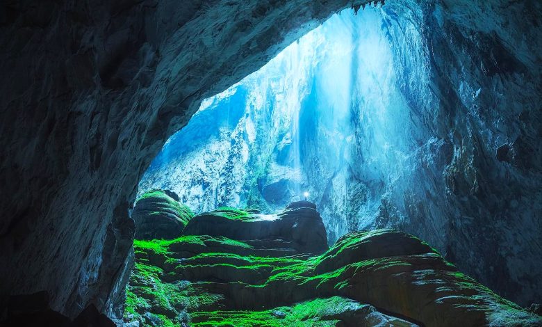 Hang Son Duong Cave in Vietnam is the largest natural cave in the world..