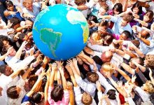 The world community refers to a global community consisting of all the states of the world and their peoples.