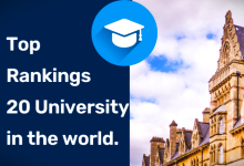 Top Rankings 20 University in the world-