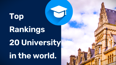 Top Rankings 20 University in the world-