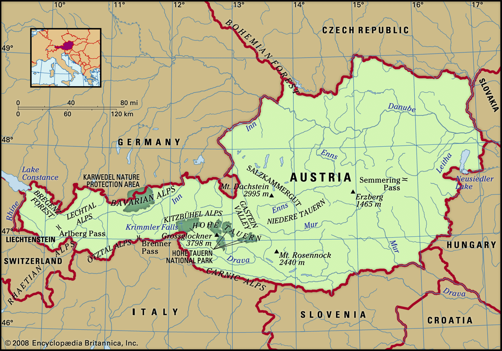 Detailed Introduction to the Country of Austria