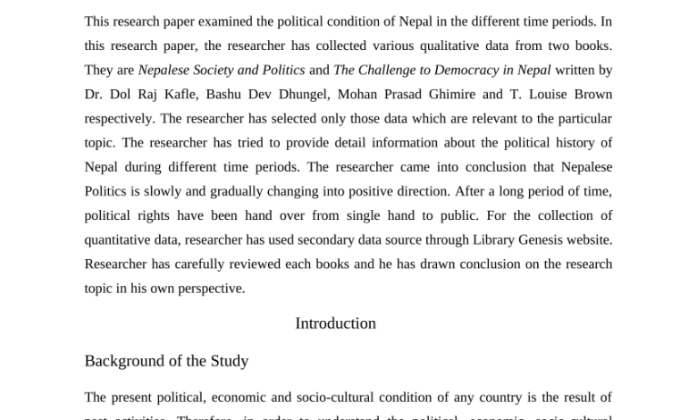 Introduction And History of Nepal