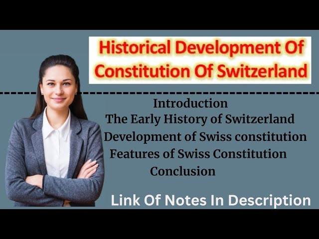 Introduction And History of Switzerland