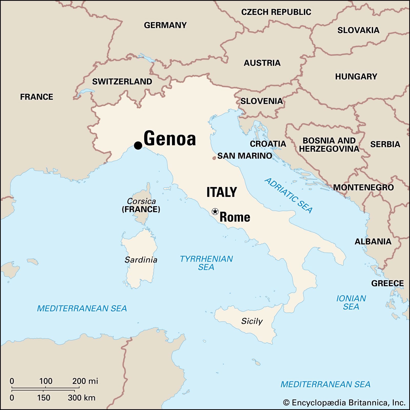 Introduction And History of the Republic of Genoa