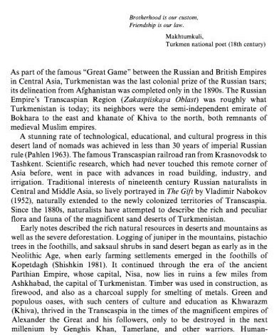 Introduction And History of Turkmenistan