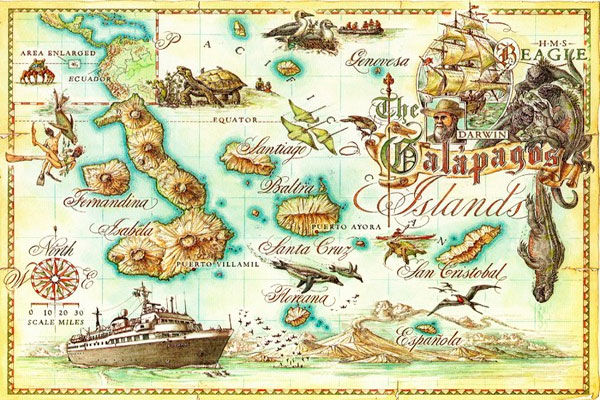 Galapagos Islands History.