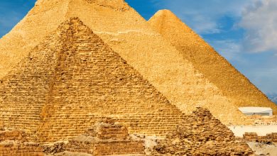 The Giza Pyramid Square History