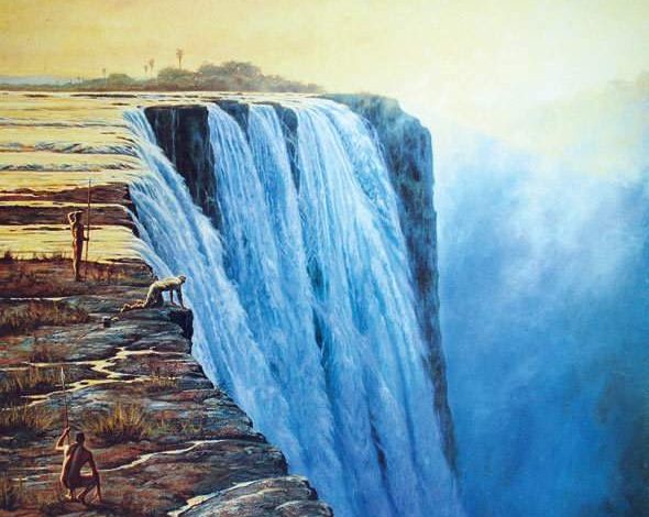 Victoria Falls History.