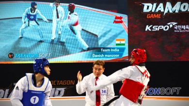 world Taekwondo diamond game in India is a Danish Manzoor success-