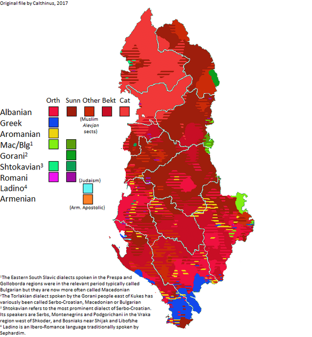 Communities of Albania