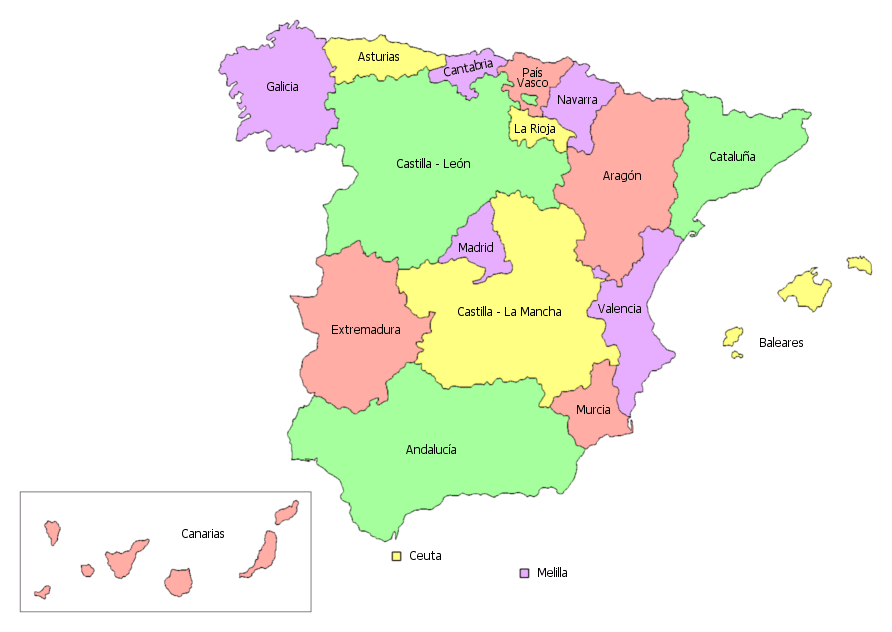 Communities of Spain